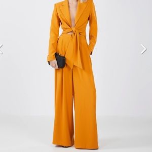 BBCBGMAXAZRIA PLEATED WIDE-LEG PANT